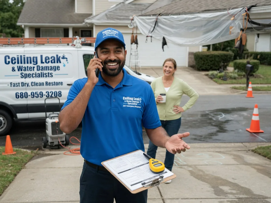 Ceiling Leak Cleanup Center Conway, NH FAQs